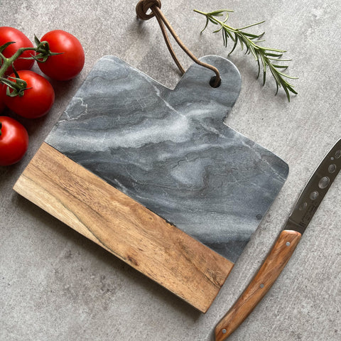 Marble & Acacia Platters