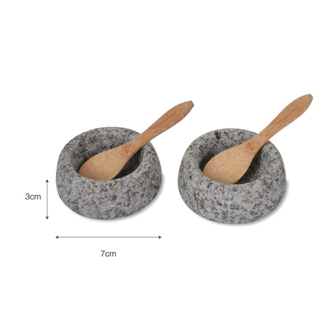 Granite Salt & Pepper Pots - GardenTrading