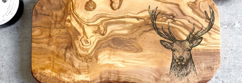 OUR COLLECTION OF STAG ENGRAVED BOARDS
