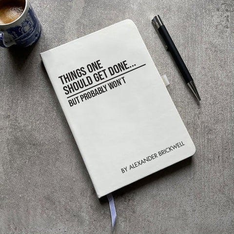 Personalised "Things One Should Get Done" Notepad