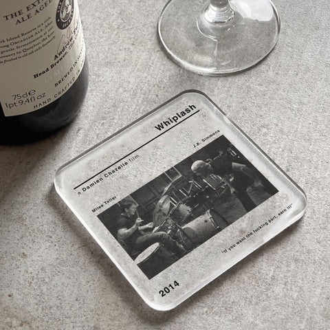 Whiplash Movie Poster Acrylic Coaster
