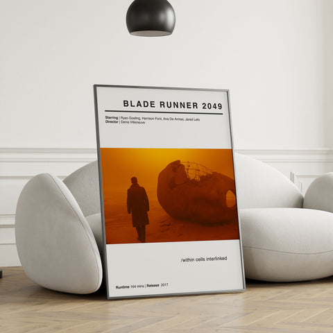 Blade Runner 2049 Minimalist Movie Poster