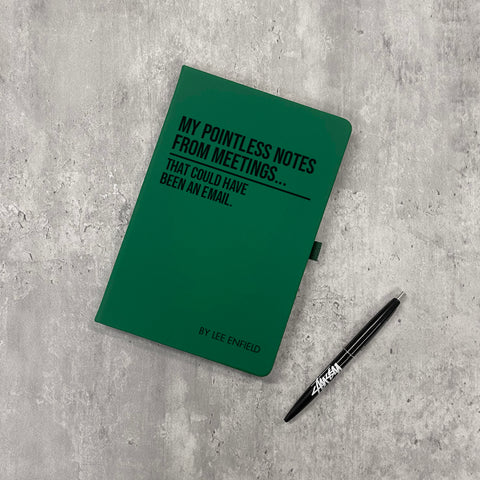 Personalised "Pointless Notes From Meetings" Notepad