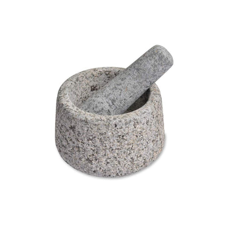 Granite Pestle & Mortar Natural - GardenTrading