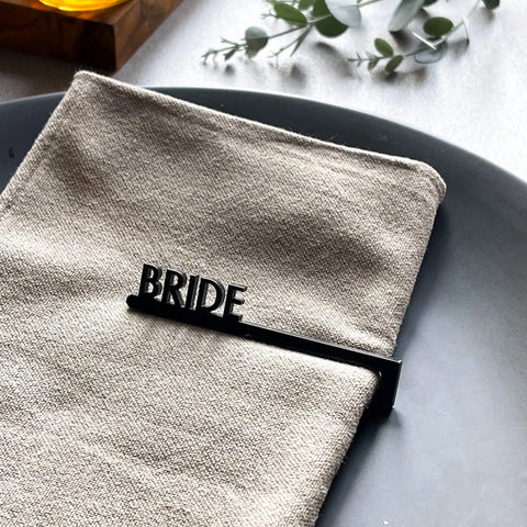 Wedding Place Setting / Napkin Name Tags