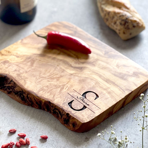 Personalised Monogram Cheeseboard