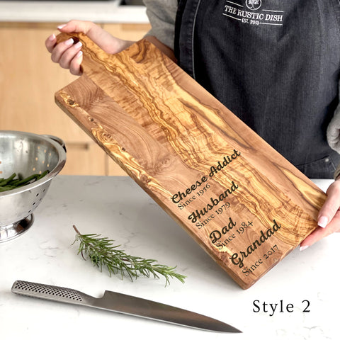 Personalised Birthday Cheeseboard Gift