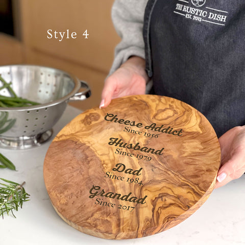 Personalised Birthday Cheeseboard Gift