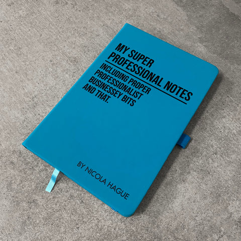 Personalised "Super Professional" Notepad