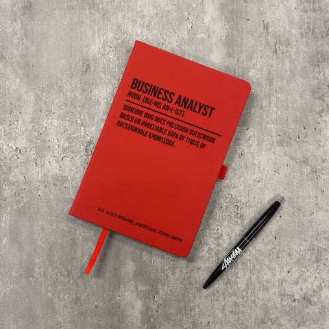 Personalised "Business Analyst" Notepad