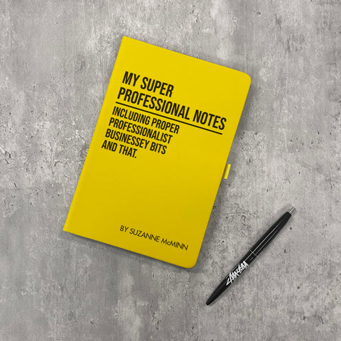 Personalised "Super Professional" Notepad