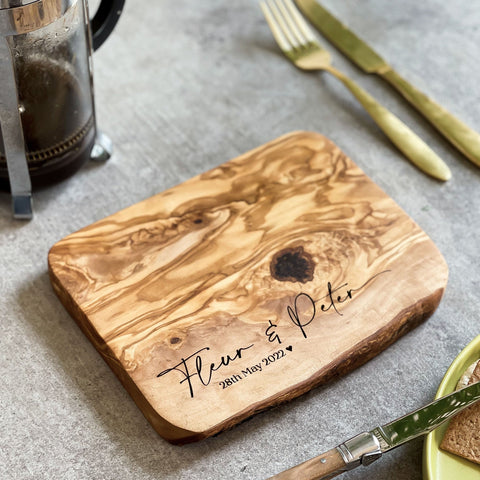Personalised Gift Cheese / Chopping Board
