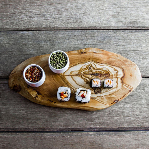 Rustic Oval Olive Wood Cheese/Chopping Board