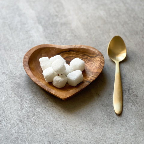 Heart Shaped Olive Wood Tapas Dish