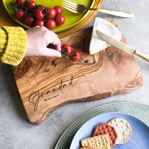 Personalised Gift Cheese / Chopping Board