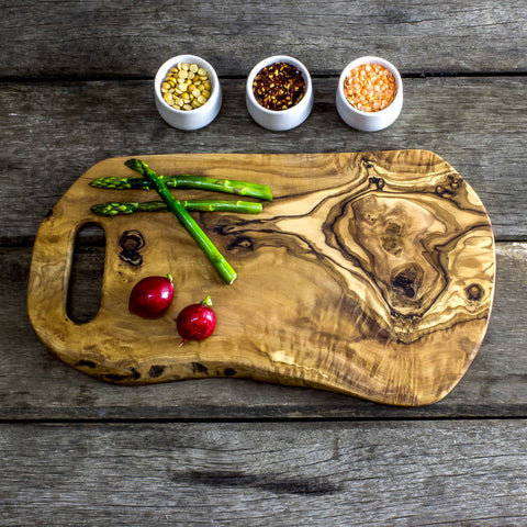 Rustic Olive Wood Chopping Board
