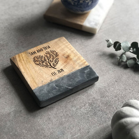 Personalised Coffee Tea Wine Coaster
