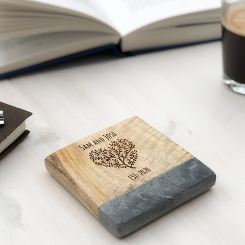 Personalised Coffee Tea Wine Coaster