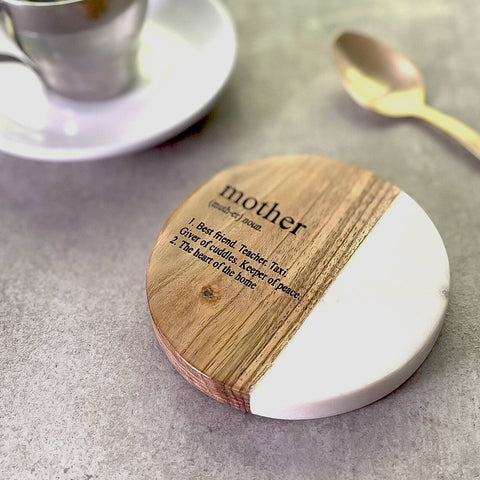 Mother Definition Coaster