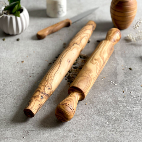 Traditional / French Olive Wood Rolling Pin