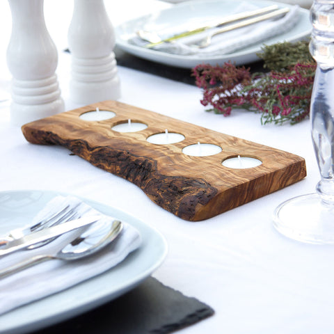 Contemporary Wooden Tealight Holder