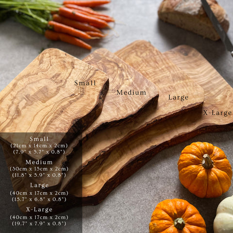 Olive Wood Cheese/Chopping Board - 3 Sizes