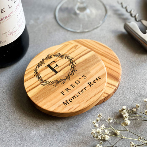 Personalised Marble Drinks Coaster