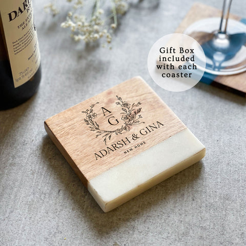 Personalised Coffee, Beer and Wine Coaster