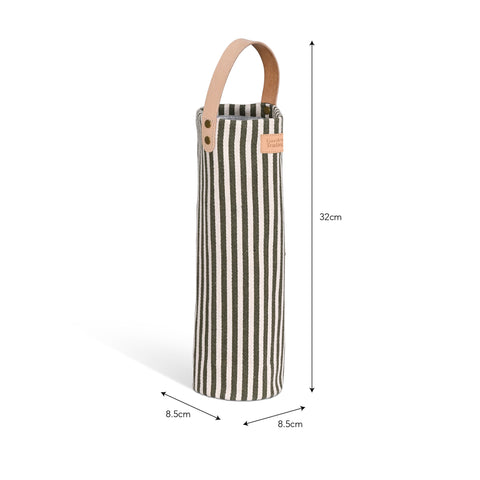 Kimmeridge Bottle Bag Moss Green - GardenTrading