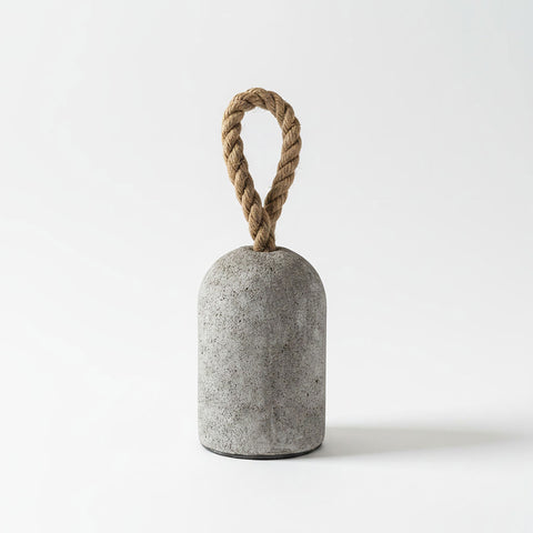 Grey Cement Door Stop