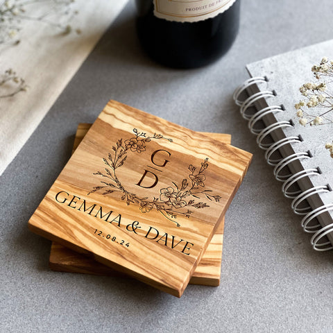 Personalised Coffee, Beer and Wine Coaster