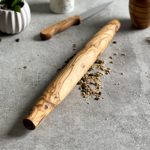 Traditional / French Olive Wood Rolling Pin