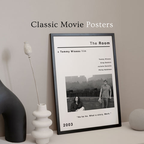 The Room Inspired Minimalist Movie Poster